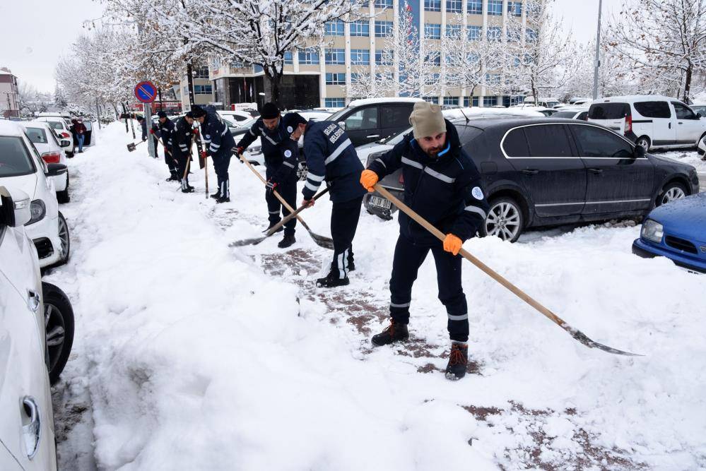 Konya’da kar yağışının etkili olacağı alan genişledi 9